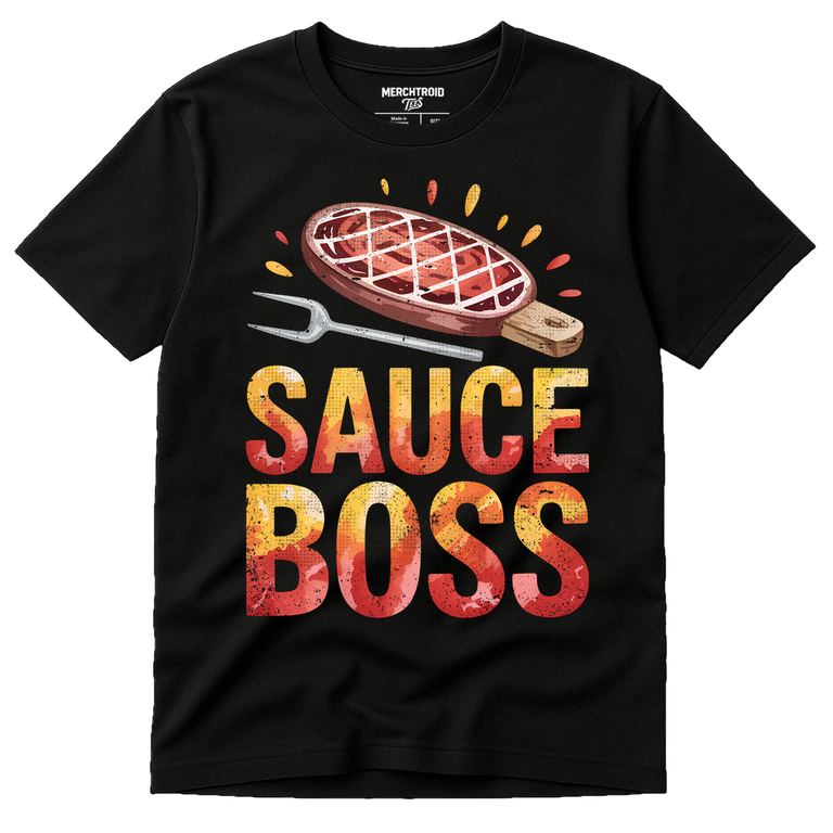 Black T Shirt Bbq - 