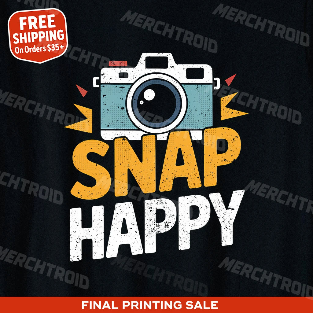 "Snap Happy" photographers shirts - product photo 9