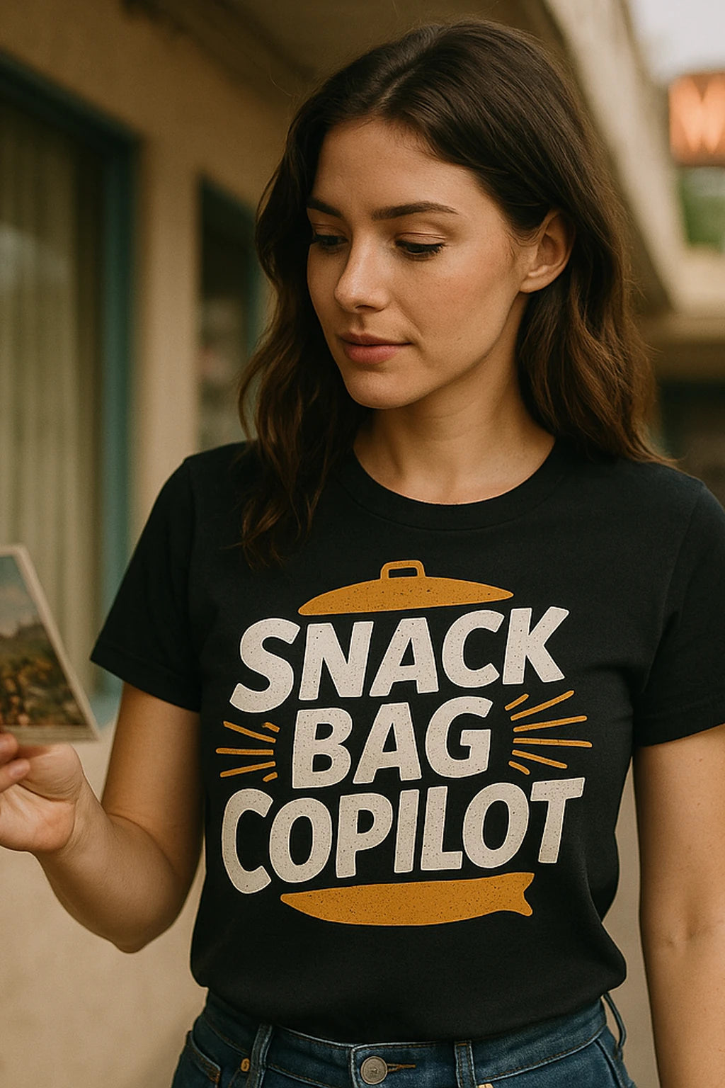 "Snack Bag Copilot" road trip shirts - product photo 7