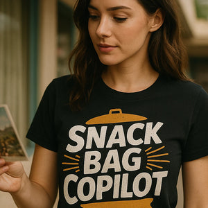 "Snack Bag Copilot" road trip shirts - product photo 7