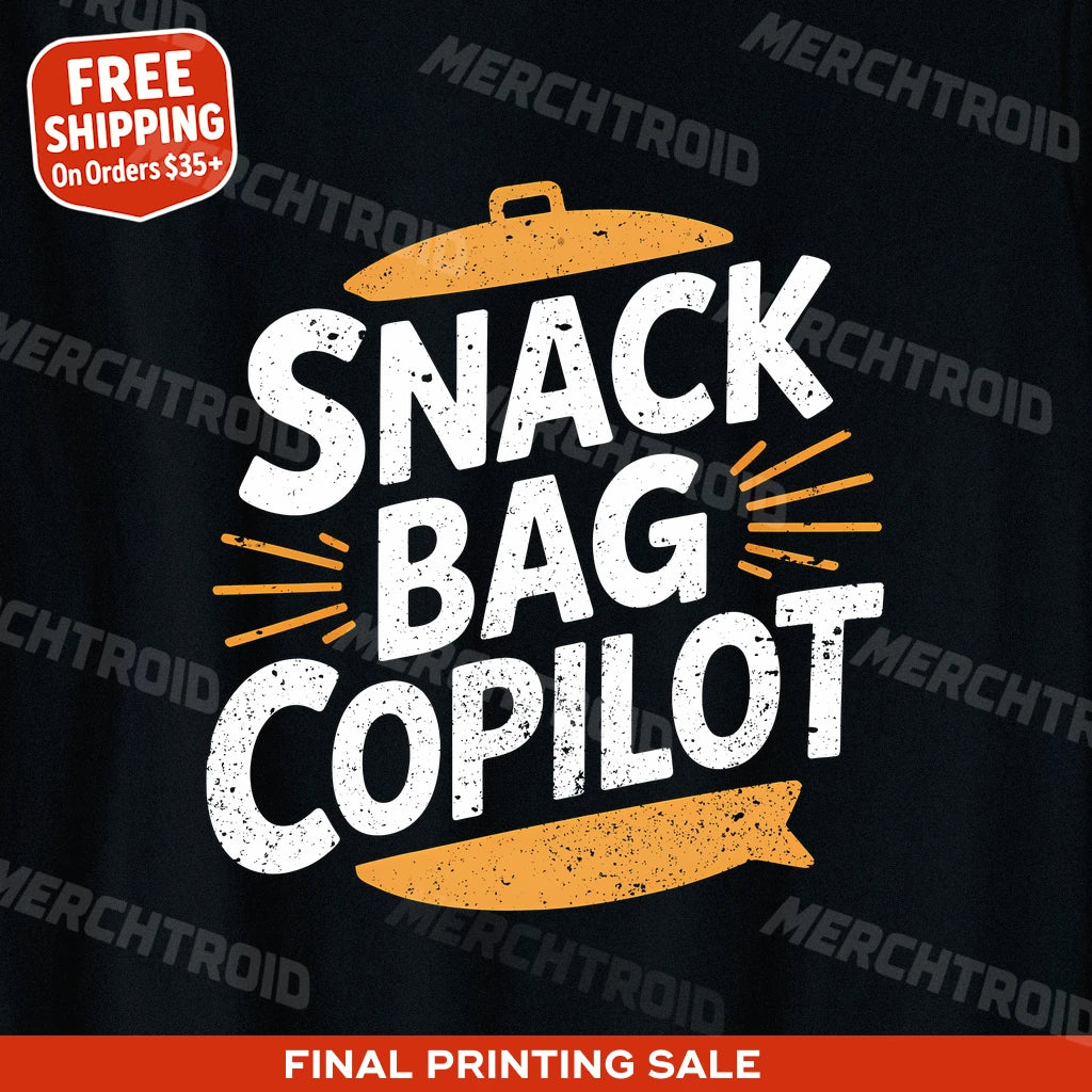 "Snack Bag Copilot" road trip shirts - product photo 9