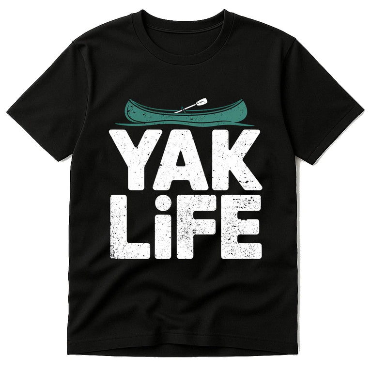 Black Red Canoe T Shirt - 