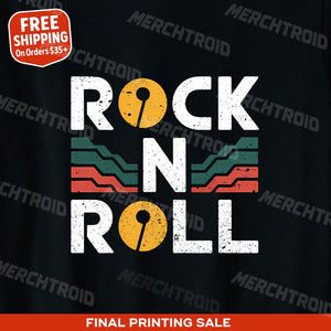 "Rock N Roll" trail running t shirt - product photo 9