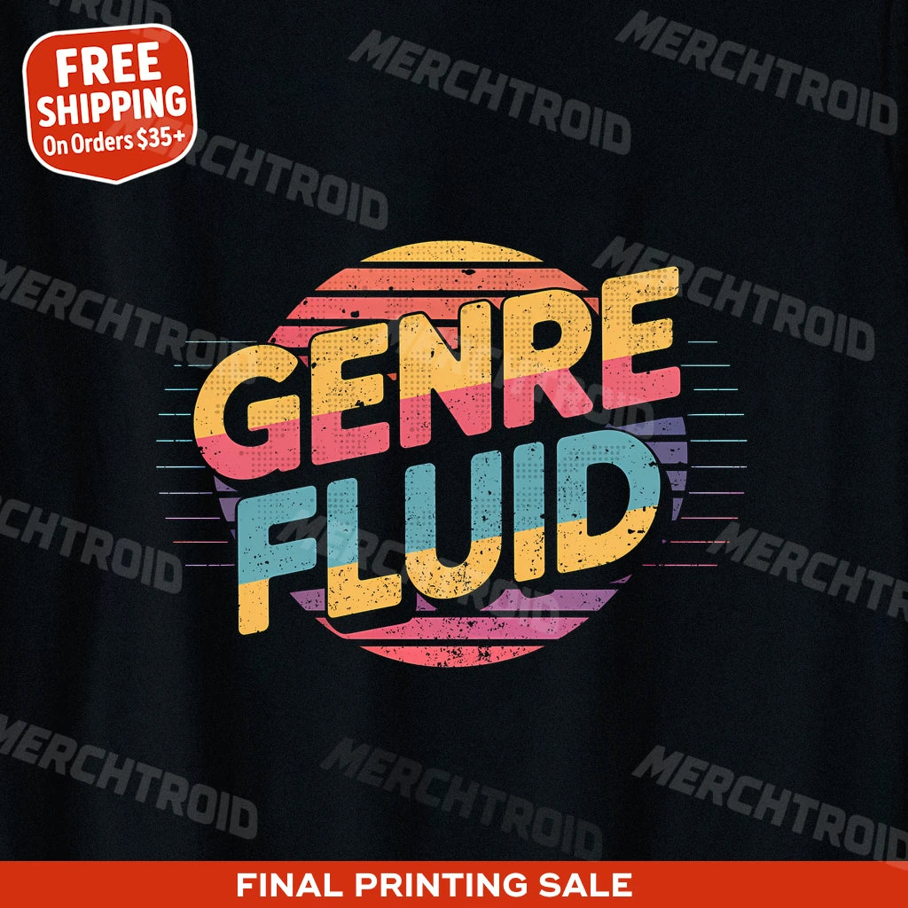 "Genre Fluid" music t shirt - product photo 10