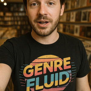 "Genre Fluid" music t shirt - product photo 7