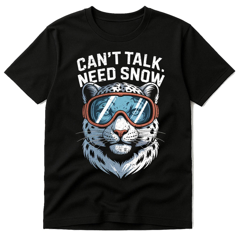 Black Snowboard Tee - 