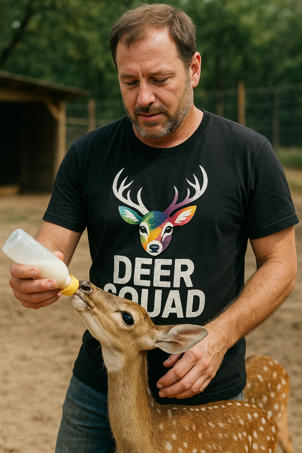 "Deer Squad" deer shirts - product photo 6