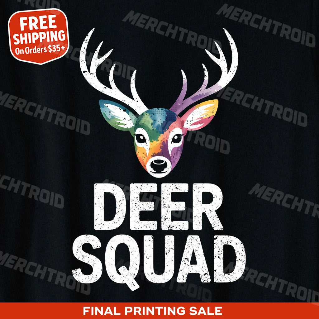 "Deer Squad" deer shirts - product photo 10