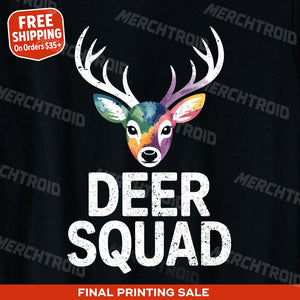 "Deer Squad" deer shirts - product photo 10