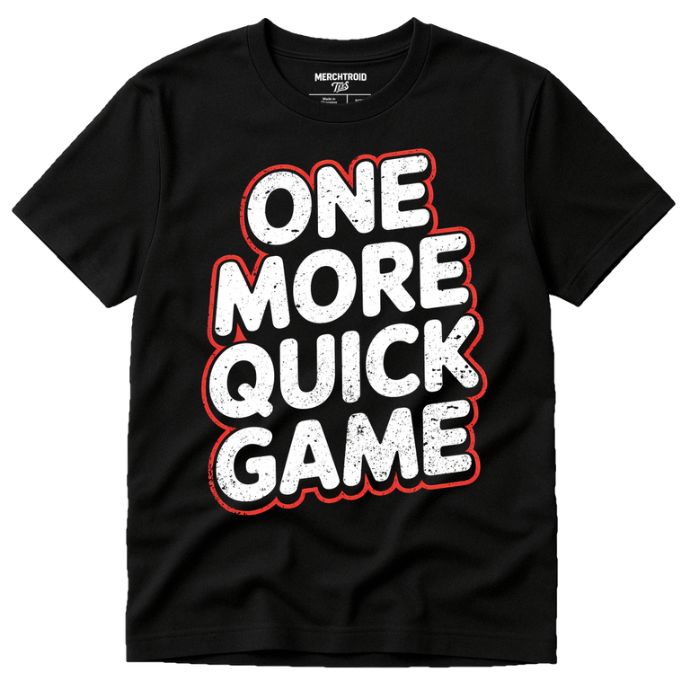Black Board Game T Shirt - 