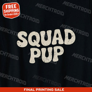 "Squad Pup" personalized t shirts for dog lovers - product photo 9