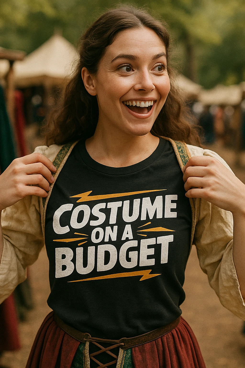 "Costume on a Budget" costume t shirt - product photo 7