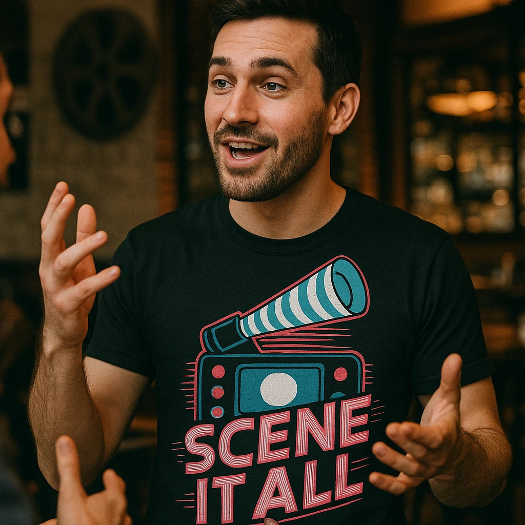 "Scene It All" graphic tee - product photo 8