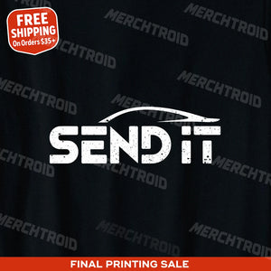 "Send It" car t shirt - product photo 9