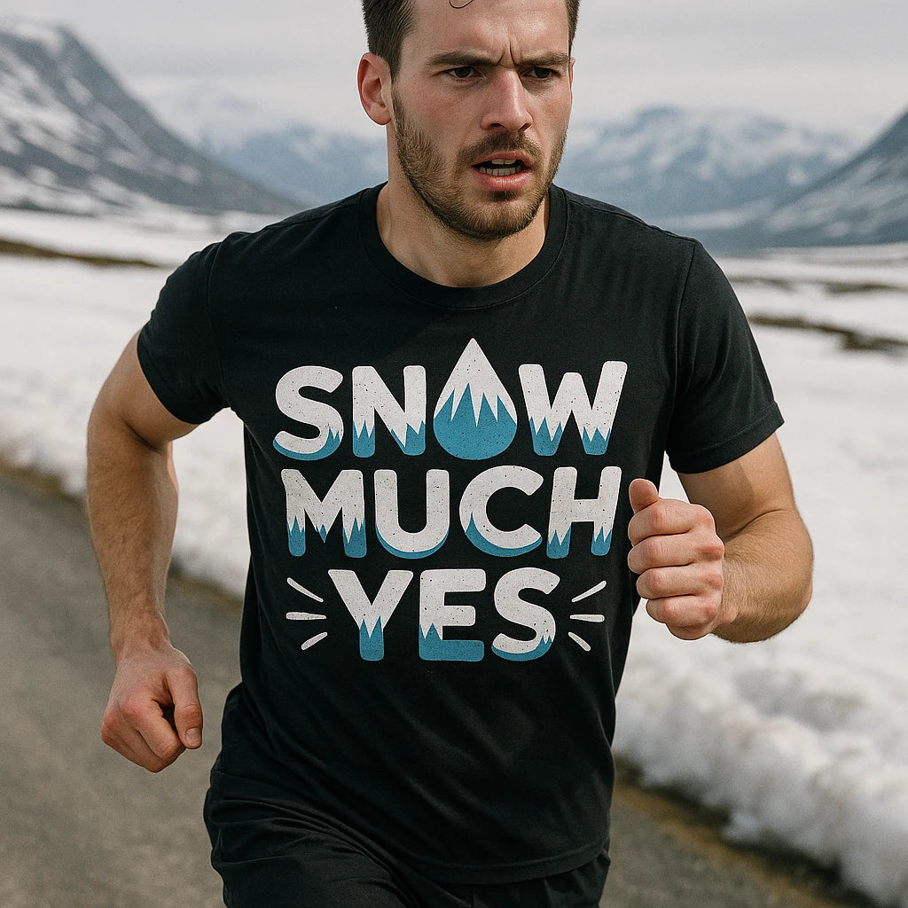 "Snow Much Yes" arctic cool shirts - product photo 8