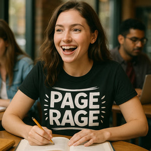 "Page Rage" studying shirts - product photo 9