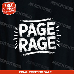 "Page Rage" studying shirts - product photo 10