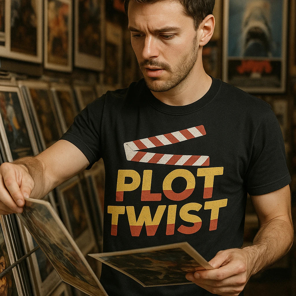 "Plot Twist" graphic tee - product photo 8