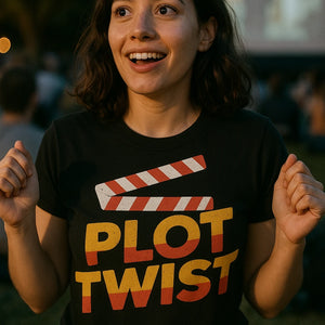 "Plot Twist" graphic tee - product photo 6