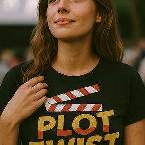 "Plot Twist" graphic tee - product photo 7
