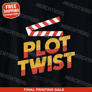"Plot Twist" graphic tee - product photo 9