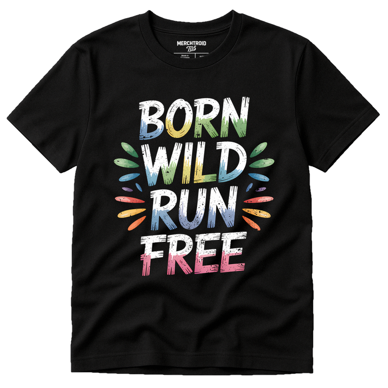 Black Running Tee - 