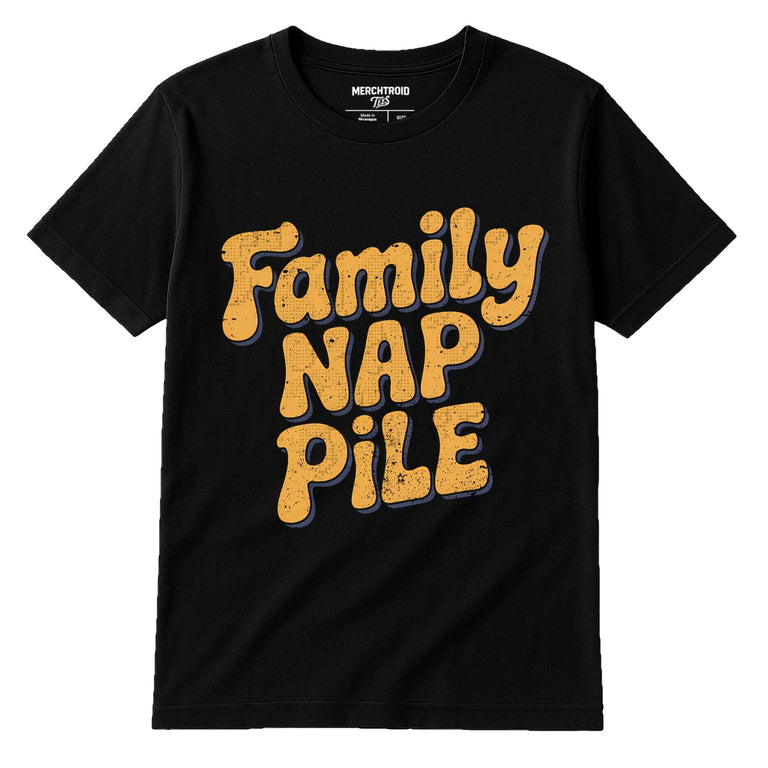 Black Family Life T Shirt - 