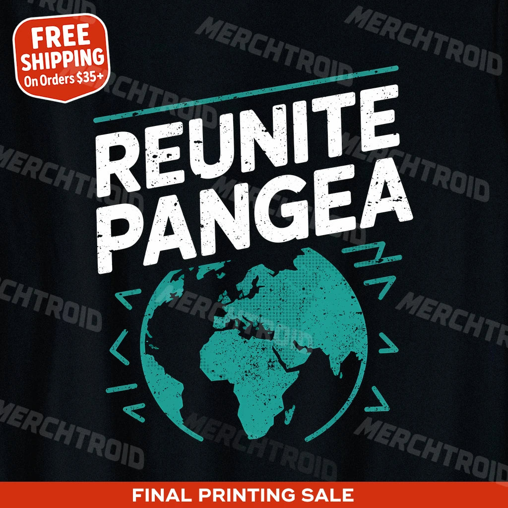 "Reunite Pangea" geology shirts - product photo 10