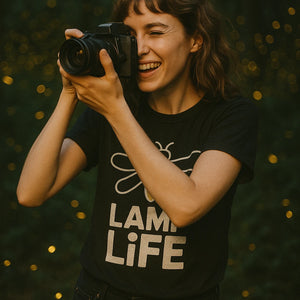 "Lamp Life" black firefly t shirt - a birthday gift for firefly lover