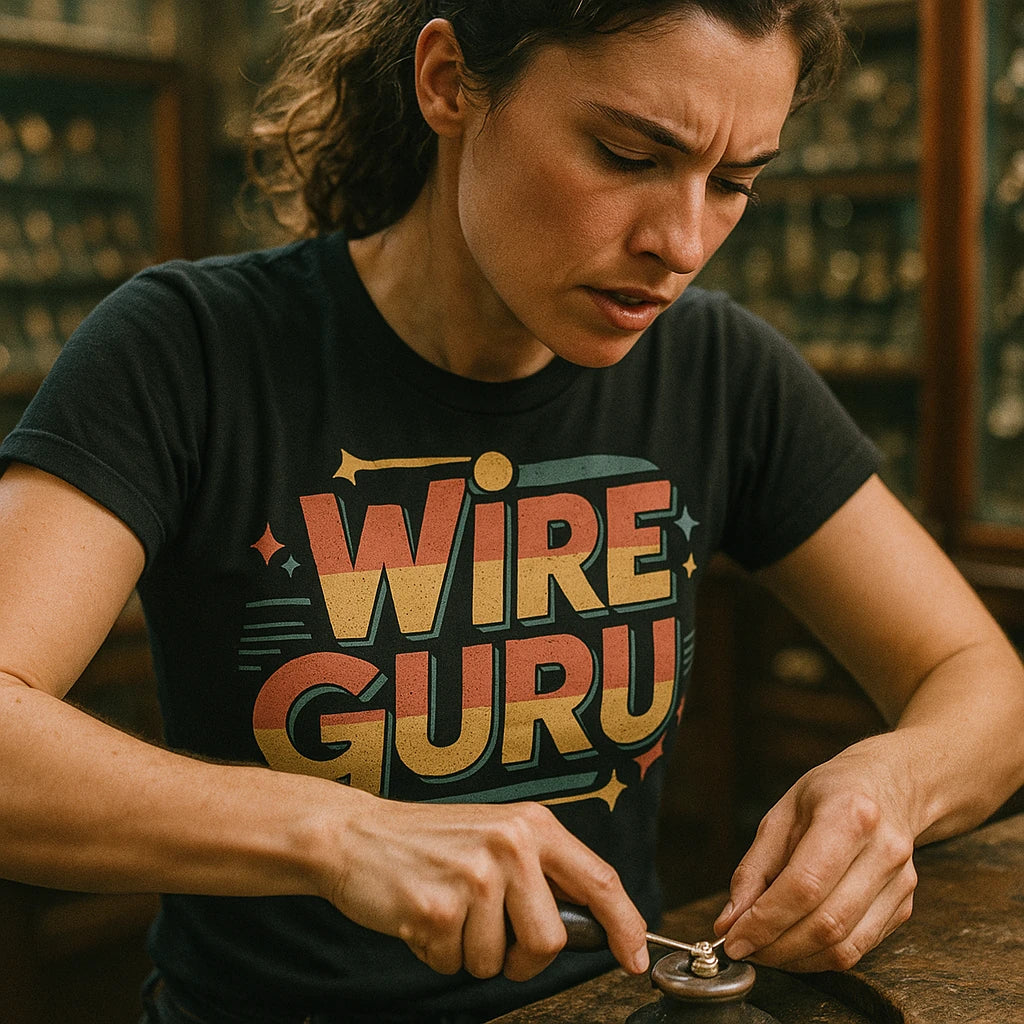 "Wire Guru" jewelry making shirts - product photo 8