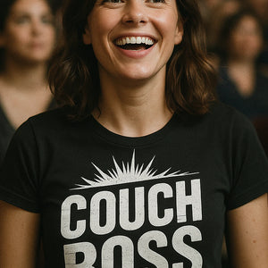 "Couch Boss" graphic tee - product photo 7