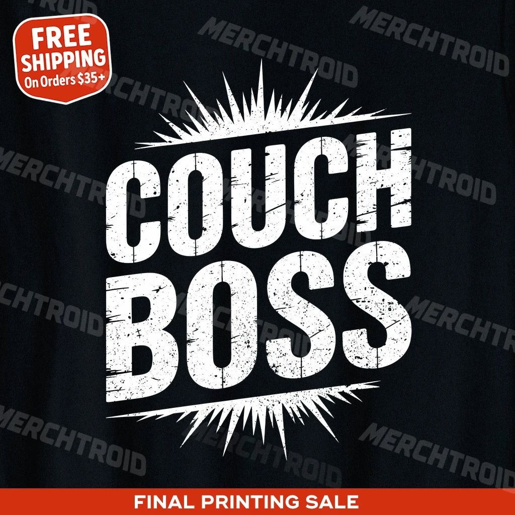 "Couch Boss" graphic tee - product photo 9