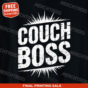 "Couch Boss" graphic tee - product photo 9