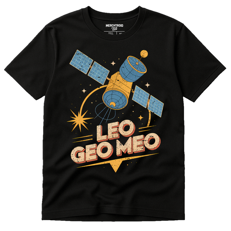 Black Satellite T Shirt - 