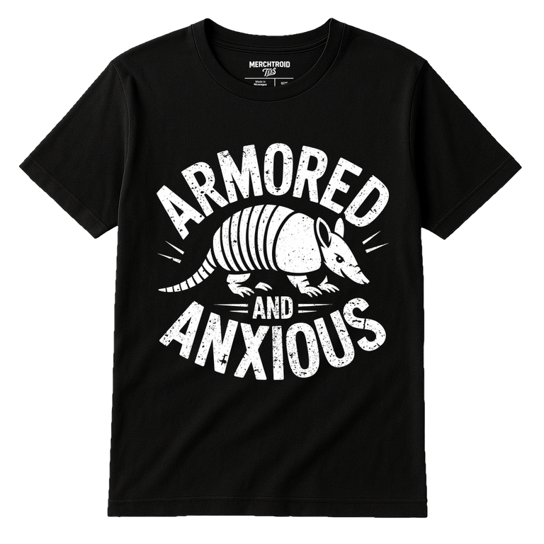 Black Armadillo T Shirt - 